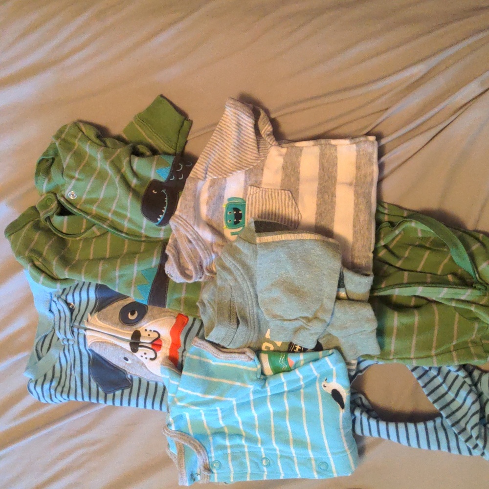Baby pj's and onsies
